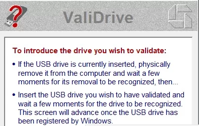 Объем без обмана: используем утилиту ValiDrive для проверки сомнительных накопителей